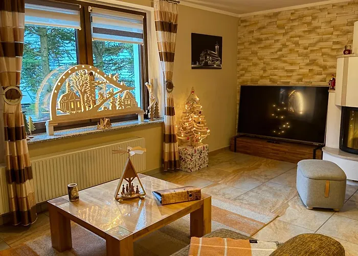 Apartment Ferienwohnung-direkt-am-skihang Mit Sauna Oberwiesenthal